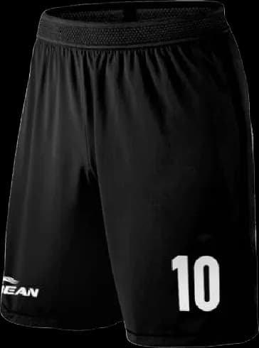 Short liso con número
